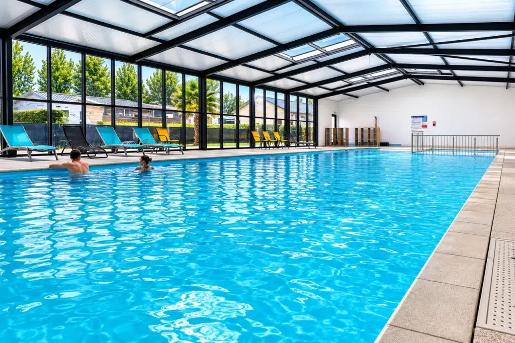 camping cabourg piscine