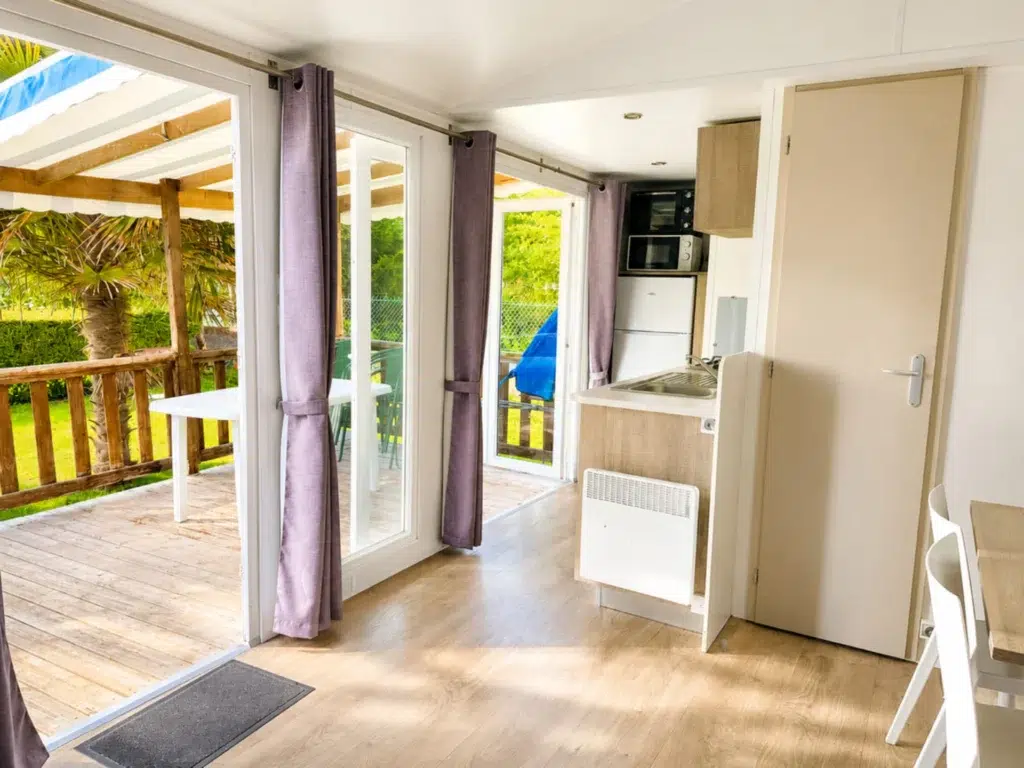 camping cabourg mobil home 3 chambres 5